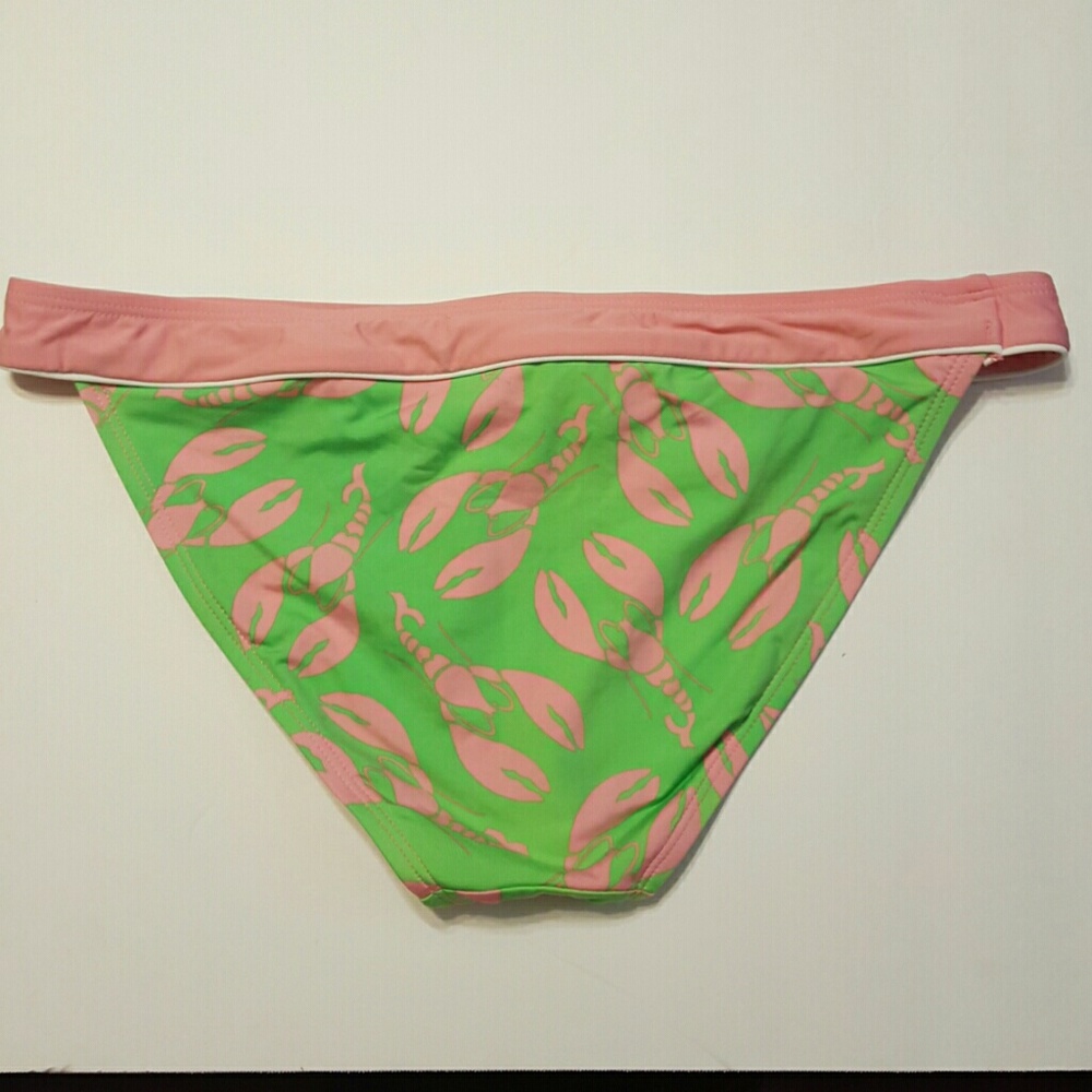 Sperry Top-Sider Pink and Green Lobster Swimsuit - Picture 3 of 6